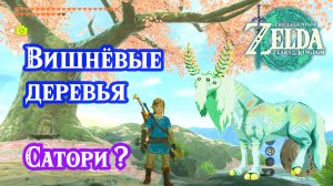 Вишнёвое дерево. Сатори. The Legend of Zelda Tears of the Kingdom. Cherry Tree. Nintendo Switch