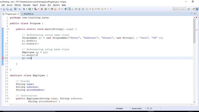 Polymorphism in Java смотреть онлайн