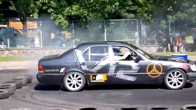 Mercedes Benz W140 Drift смотреть онлайн
