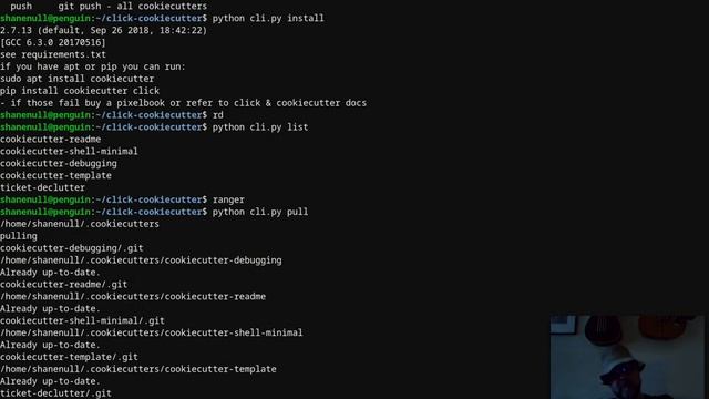 ?python click & cookiecutter - faster workflows смотреть онлайн