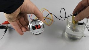 Указатель температуры двигателя цифровой