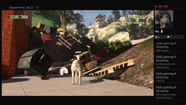 Goat Simulator [live stream] Bahhh! SAVE MY DAD! смотреть онлайн