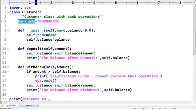 Advanced Python Online Training || Session - 6 On 22-09-2018 by Durgasir смотреть онлайн