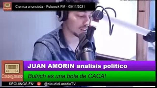Juan Amorin - EDITORIAL - Patricia Bullrich es una bolsa de mierd@ - 06 11 21 смотреть онлайн