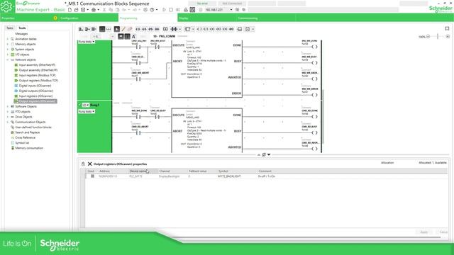 Training - M221 - M10.2 Modbus TCP IO Scanner смотреть онлайн
