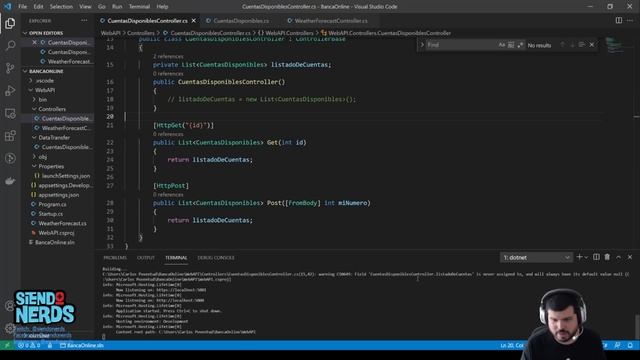 Curso Basico C#/VueJs/Docker/SQL: Clase #15 JSON смотреть онлайн