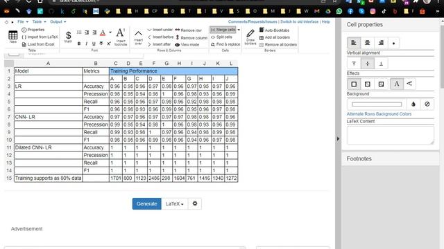 Simple way to convert Excel table to latex overleaf table смотреть онлайн