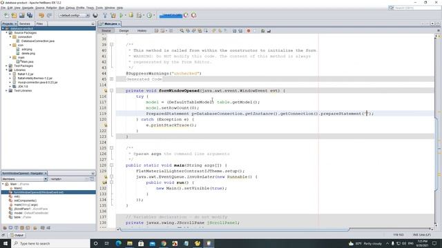 Display Data From MySQL Database Into Jtable In Java ( Part 1 ) смотреть онлайн