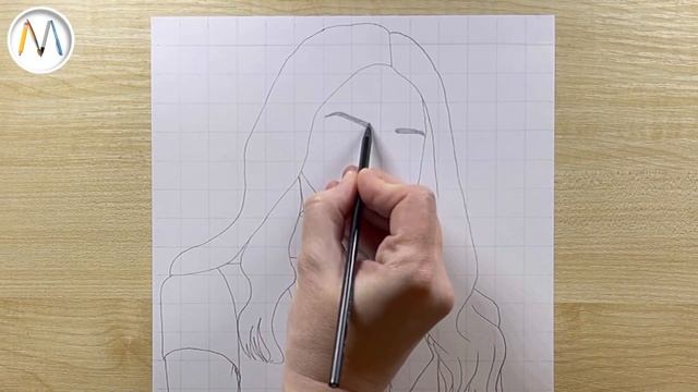 Как нарисовать М3ГАН / Drawing M3GAN