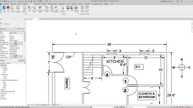 How to scale a pdf / image file in Revit | Scaling made easy through BIM | English смотреть онлайн