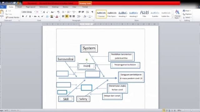 UTS || membuat fishbone diagram смотреть онлайн