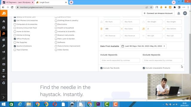 How to Use Jungle Scout to do Product Research for BEGINNERS on Amazon | Jungle Scout in Urdu смотреть онлайн