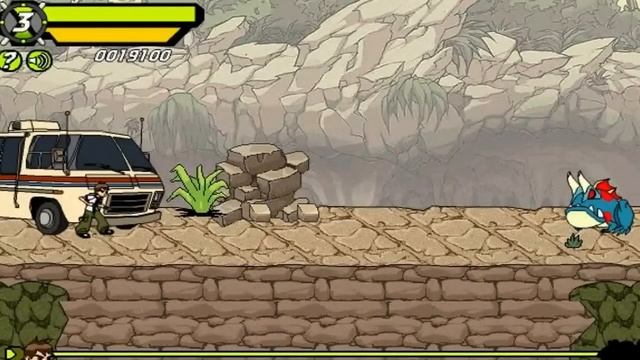 Ben10 Savage Pursuit - Ben10 Games - Full Games смотреть онлайн