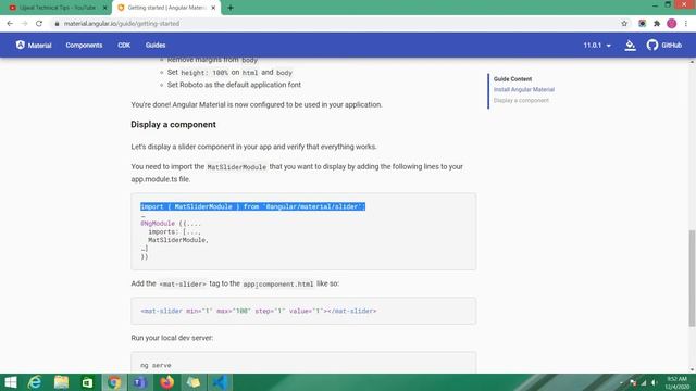 ? Angular 11 Tutorial - How to Use Angular Material in Angular 11 || Ujjwal Technical Tips смотреть онлайн
