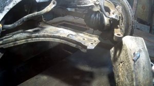 Chevrolet Lacetti (Шевроле Лачетти) замена шаровой опоры своими руками.