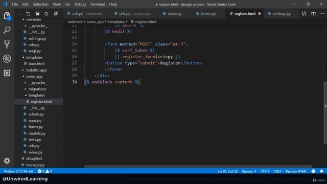 11.6 Improving Form Design With Crispy Forms смотреть онлайн