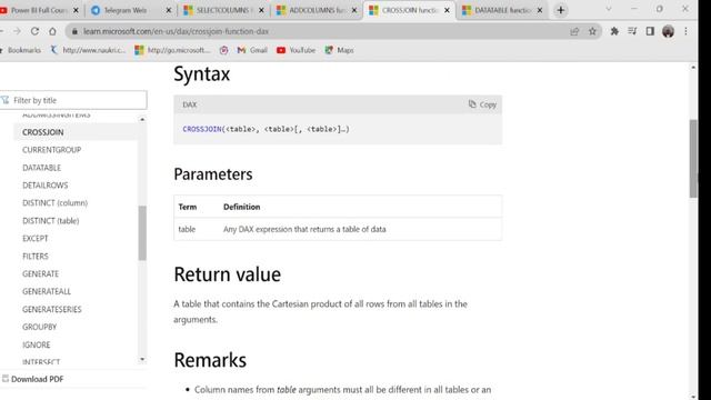 #powerbi #dax #table manipulation #dax #selectcolumn #addcolumn #crossjoin #datatable ( Video -45) смотреть онлайн
