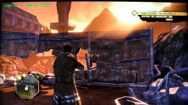Q9550@4.0GHz, NVIDIA GTX 260c216 OC, RED FACTION GUERRILLA DX10 1920X1080 VERY HIGH смотреть онлайн