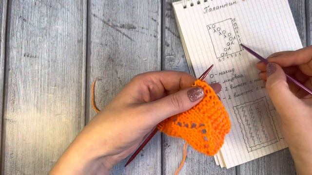 Супер простой ажурный палантин! смотреть онлайн