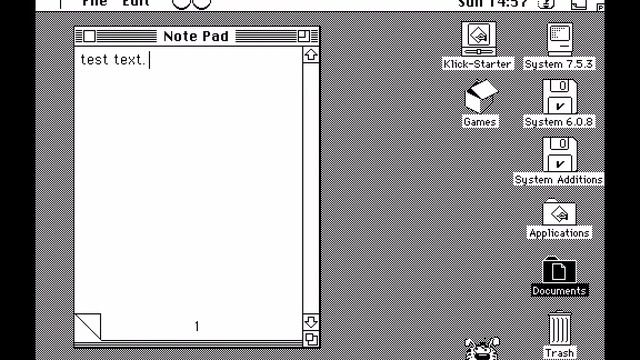 Запуск Mac OS 7.5.3 на обычном пк. смотреть онлайн