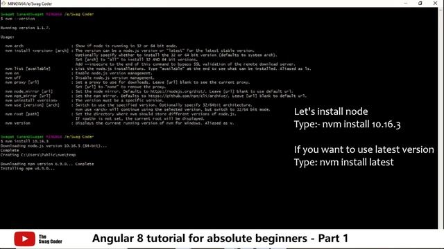 Angular 8 tutorial for absolute beginners | Part - 1 смотреть онлайн