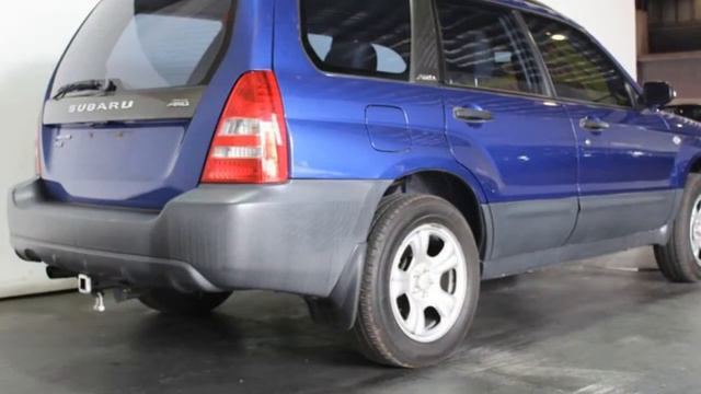 2003 Subaru Forester MY03 X Blue 5 Speed Manual Wagon смотреть онлайн