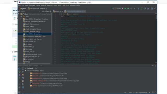 Git with GitHub Bootcamp & Integration with popular IDEs : Pulling Changes смотреть онлайн