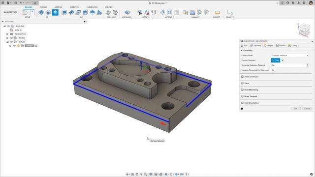 Quick Tip: Contour Selections in Fusion 360 | Autodesk Fusion 360 смотреть онлайн
