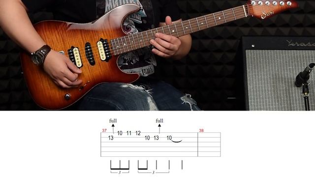 Крутые фразы в блюзовой гамме. Гитарный урок. смотреть онлайн