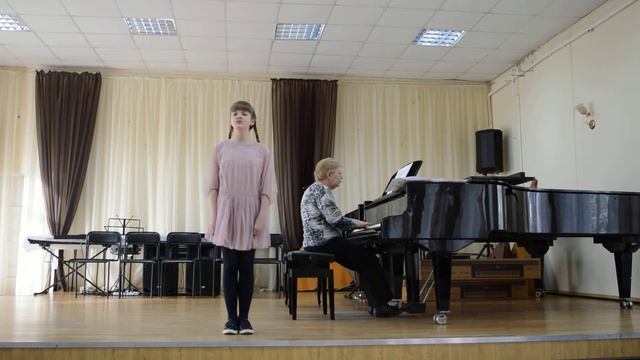 Одинокова Кира,10 л., ДМШ 1 г. Кропоткин, груз.народная песня в обр. Гогиели "Светлячок" смотреть онлайн