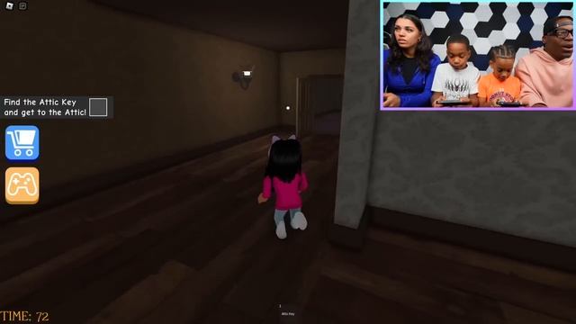 ROBLOX ESCAPE GRUMPY GRANNY'S HOUSE (Scary Obby) | The Prince Family Clubhouse смотреть онлайн