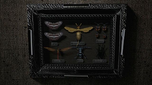Resident Evil HD Remaster Загадка с коллекцией насекомых