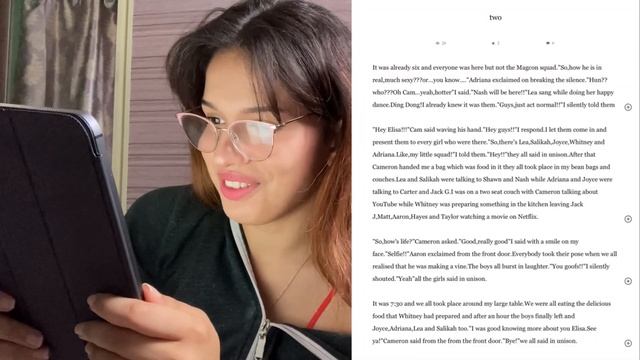 Reacting to my WATTPAD FANFICTION! смотреть онлайн