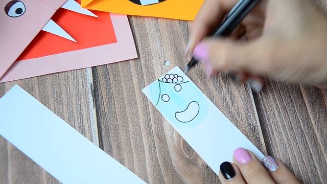12 DIY на ХЭЛЛОУИН Закладки из бумаги ☻Лакси смотреть онлайн