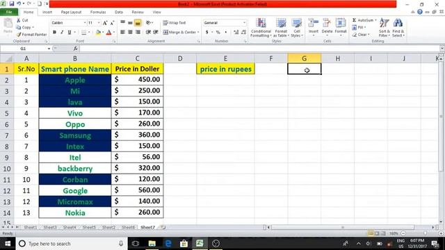 How To Convert Currency Using Excel смотреть онлайн