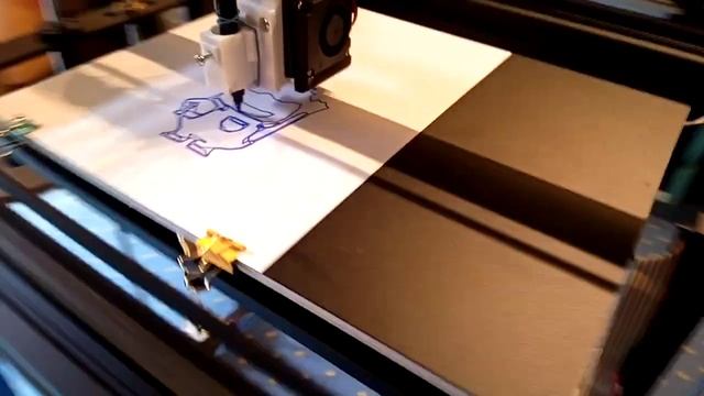 Tronxy X5SA рисует смотреть онлайн