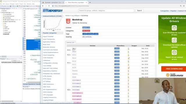 3 Add Dependencies from Maven Repository смотреть онлайн