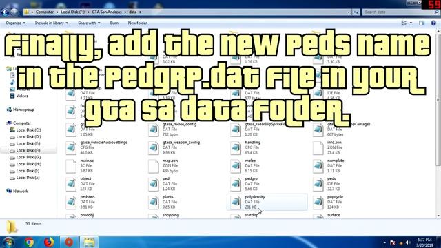 GTA San Andreas Modding Tutorial : How To Add More Peds (No Replace) смотреть онлайн