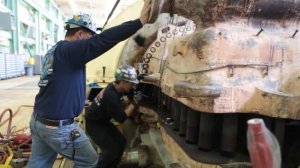 Ремонт паровой турбины в США за 10 минут