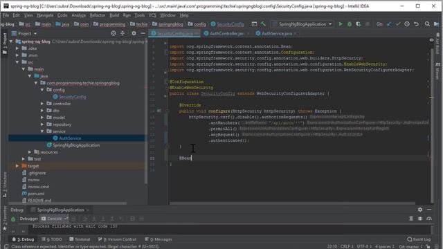 Create a Blog with Spring Boot and Angular - Part 4-Encode password using Spring Security смотреть онлайн