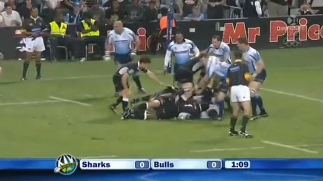Bakkies Botha slaps Ryan Kankowski смотреть онлайн