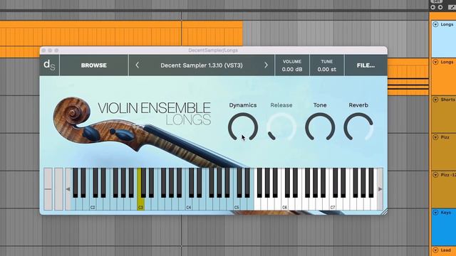 Presenting The Violin Ensemble Sample Library For Decent Sampler & Kontakt - $20
