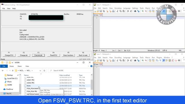 NCS EXPERT Coding - BMW How to code new battery capacity or new battery type with NCS Expert tool смотреть онлайн