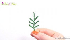 Бисероплетение для начинающих. Игольчатое плетение Урок №5 (2 часть)