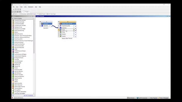 Ansys Mechanical Thermal Fluid 1D Element смотреть онлайн