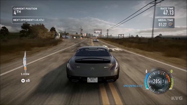 Need For Speed: The Run - Mercedes-Benz SLS AMG 2010 - Test Drive Gameplay (HD) [1080p60FPS] смотреть онлайн