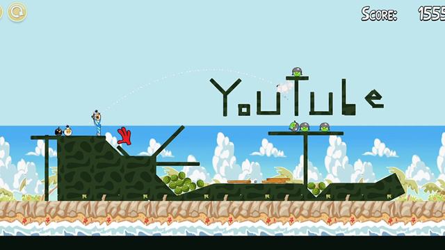 Angry Birds Changed Backgrounds (Demo) Egg Stealers Gameplay All Levels смотреть онлайн