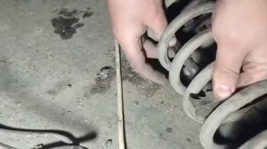 Гараж154.Замена передний пружин на ваз 2107( классике) , Жигули