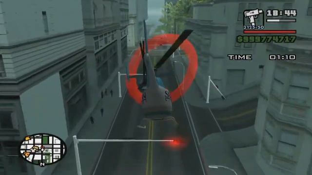 GTA San Andreas Races - Whirly Bird Waypoint смотреть онлайн