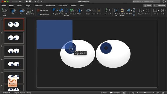 PowerPoint tutorial, How to make object follow mouse cursor смотреть онлайн